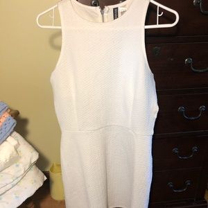 H&M White Bodycon Dress